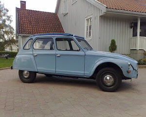 Citroen-2cv-Dyane-1968m.-6500km-40000nkr