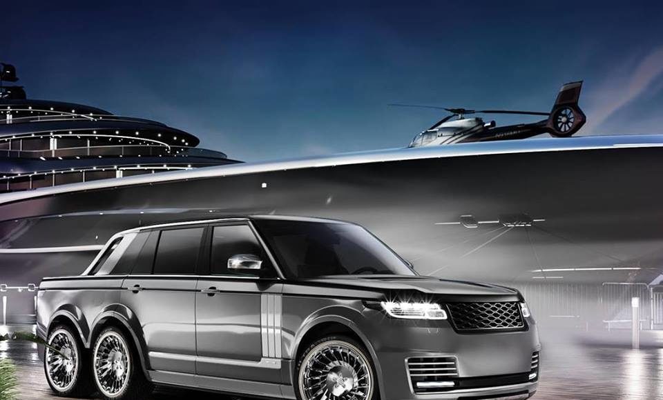 Range Rover 6x6 SLT - Bil og Motorbloggen - biltester og nyheter