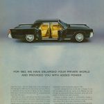 1963 Lincoln Continental ad