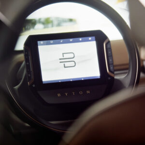 2-BYTON Driver Tablet