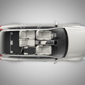 The New Volvo XC90 Inscription T8 Twin Engine seat configuration