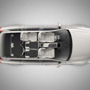 The New Volvo XC90 Inscription T8 Twin Engine seat configuration