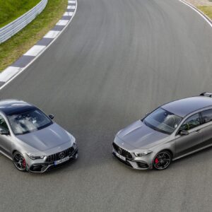 Mercedes-AMG A 45 S 4MATIC+ und CLA 45 S 4MATIC+ (2019)Mercedes-AMG A 45 S 4MATIC+ and CLA 45 S 4MATIC+ (2019)