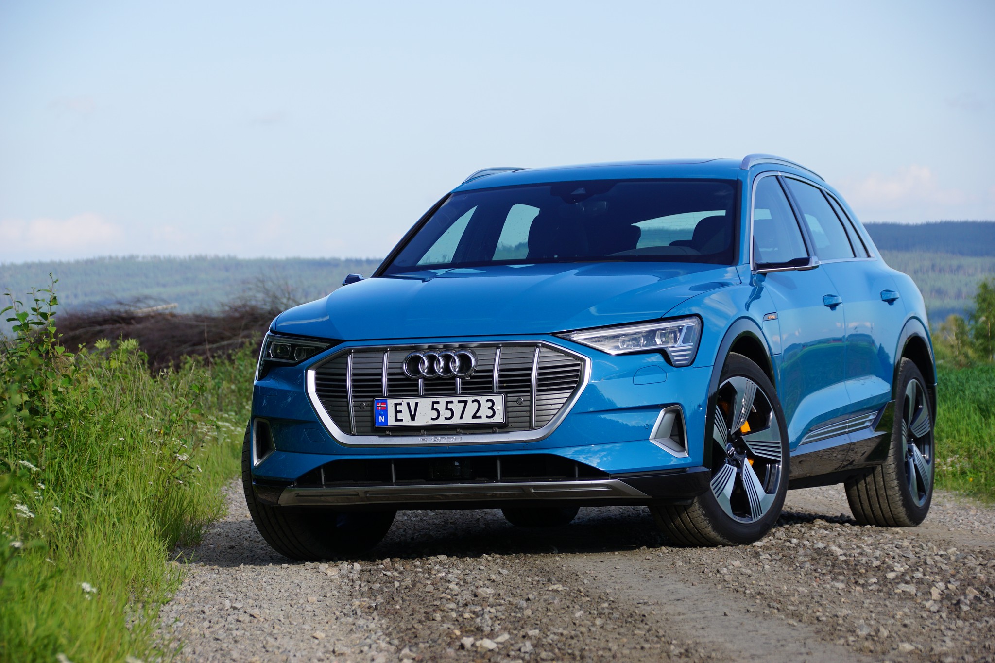 Test: Audi E-tron 55 - Bil og Motorbloggen - biltester og nyheter