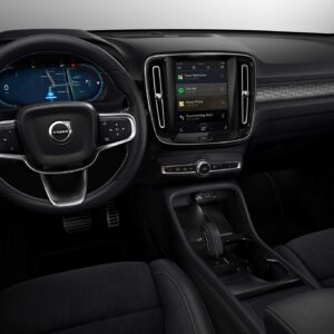 Fully electric Volvo XC40 introduces brand new infotainment system