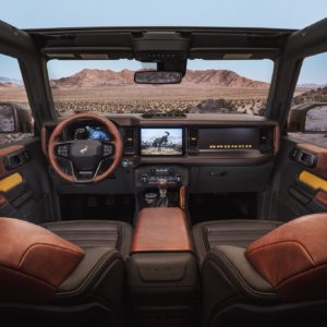 2021 Bronco Interior