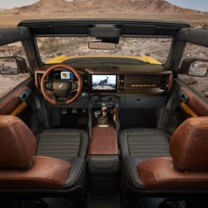 2021 Bronco Interior