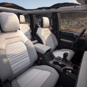 2021 Bronco Interior