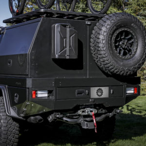 At the rear of the Jeep Gladiator Top Dog Concept is a second JP