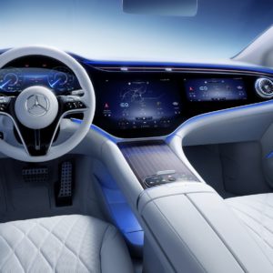 Mercedes-EQ, EQS, Interieur, MBUX Hyperscreen

Mercedes-EQ, EQS, Interior, MBUX Hyperscreen