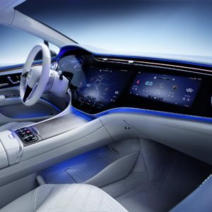 Mercedes-EQ, EQS, Interieur, MBUX Hyperscreen

Mercedes-EQ, EQS, Interior, MBUX Hyperscreen