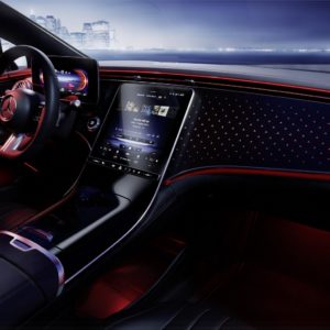 Mercedes-EQ, der neue EQS, Interieur Design

Mercedes-EQ, the new EQS, interior design