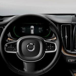 Førerdisplay XC60 Recharge three layer battery