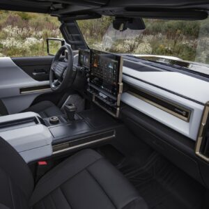 The GMC HUMMER EV’s design visually communicates extreme capab