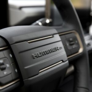 The GMC HUMMER EV’s design visually communicates extreme capab