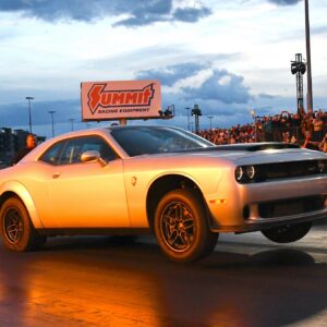 The 1,025 horsepower 2023 Dodge Challenger SRT Demon 170 makes i