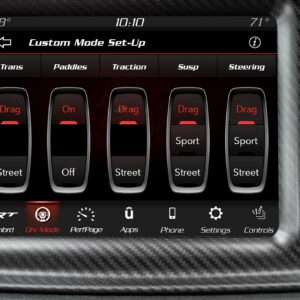 Drive modes for the 2023 Dodge Challenger SRT Demon 170 allow th